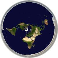 Flat Earth Map